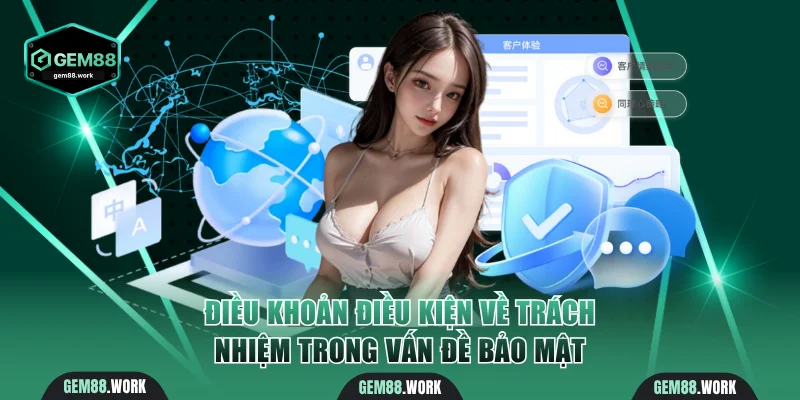 Điều Khoản Và Điều Kiện Gem88 Đảm Bảo Quyền Lợi Người Chơi Điều khoản và điều kiện về trách nhiệm trong vấn đề bảo mật